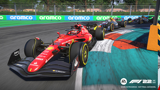画像ギャラリー No.005のサムネイル画像 / F1シリーズ最新作「F1 22」,7月2日に世界同時発売決定。初開催となったマイアミグランプリも収録