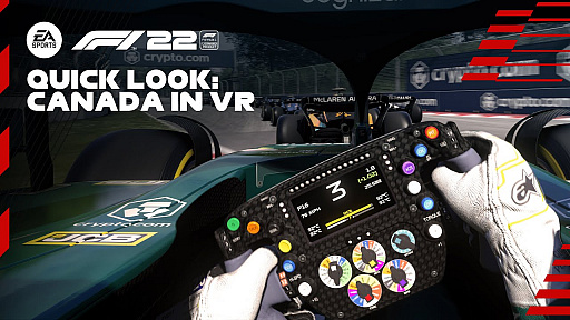 画像ギャラリー No.001のサムネイル画像 / 「F1 22」,VR視点でジル・ヴィルヌーヴ・サーキットを走る様子を収録した最新トレイラーが公開に