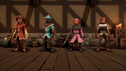 画像ギャラリー No.001のサムネイル画像 / ローグライクRPG「For The King II」が2023年発売へ。パーティサイズが4人になり，グラフィックスもより美しく進化