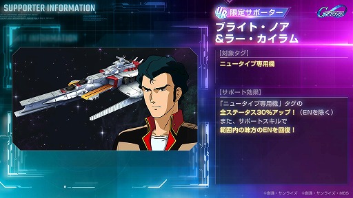 画像ギャラリー No.017のサムネイル画像 / 「Gジェネ エターナル」新ユニット「Hi-νガンダム(EX)」と「フォースインパルスガンダム(EX)」本日実装。アムロ&シン参戦