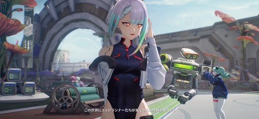 画像ギャラリー No.002のサムネイル画像 / 「鳴潮」，アニメ「サイバーパンク エッジランナーズ」とのコラボを2026年6月に開催。ルーシーやレベッカ，デイヴィッドが登場するPVを公開