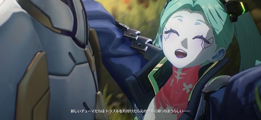 画像ギャラリー No.005のサムネイル画像 / 「鳴潮」，アニメ「サイバーパンク エッジランナーズ」とのコラボを2026年6月に開催。ルーシーやレベッカ，デイヴィッドが登場するPVを公開