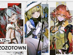 「鳴潮」×ZOZOTOWNのコラボアイテム，5月29日に受注開始。John Kafka氏による描き下ろしイラストを使用したフーディやTシャツなどを展開
