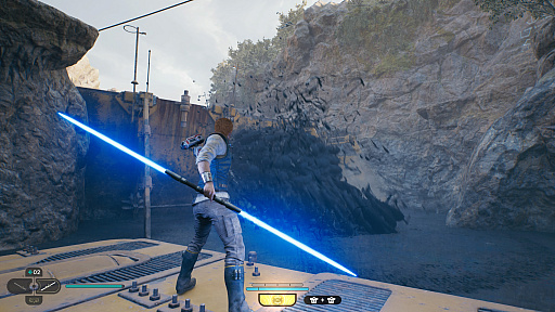 画像ギャラリー No.014のサムネイル画像 / ［プレイレポ］カルの新たな冒険を描く「Star Wars ジェダイ：サバイバー」。新アクションやサポート機能を駆使して，より広大な惑星を探索
