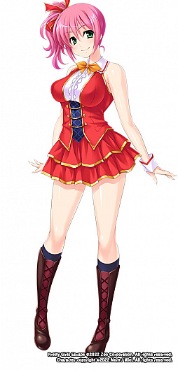 画像ギャラリー No.012のサムネイル画像 / 「Pretty Girls Escape」本日配信。同じ色がつながったブロックを消したりしながら,キャラブロックを出口まで導く思考系ブロックパズル