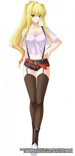 画像ギャラリー No.017のサムネイル画像 / 「Pretty Girls Escape」本日配信。同じ色がつながったブロックを消したりしながら,キャラブロックを出口まで導く思考系ブロックパズル