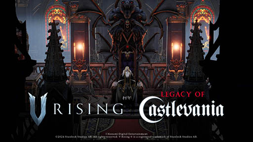 画像ギャラリー No.001のサムネイル画像 / 「V Rising」×「悪魔城ドラキュラ」コラボDLCのトレイラー第1弾が公開に。シモン・ベルモンドが繰り出す数々のアクションに注目