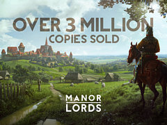 アーリーアクセス中の都市建設シム＆RTS「Manor Lords」の販売本数が300万本を達成。小さな村のリーダーとなって，大都市への発展を目指す