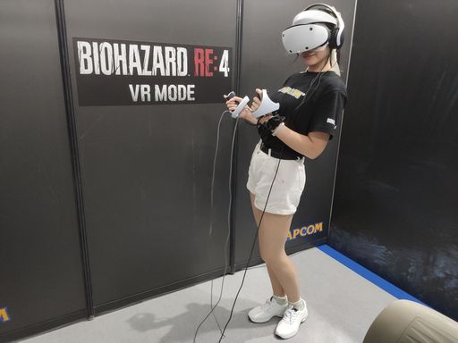 画像ギャラリー No.001のサムネイル画像 / ［TGS2023］狭い部屋や座位でもしっかり遊べる。「バイオハザード RE:4 VRモード」試遊レポート