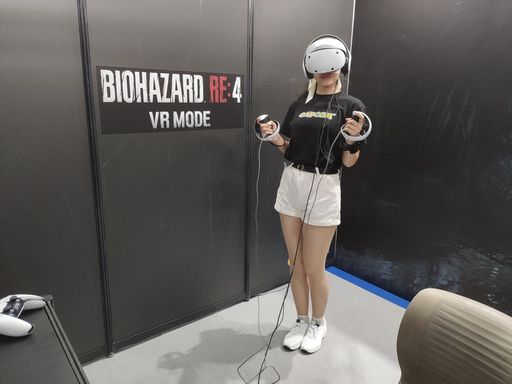 画像ギャラリー No.014のサムネイル画像 / ［TGS2023］狭い部屋や座位でもしっかり遊べる。「バイオハザード RE:4 VRモード」試遊レポート