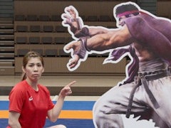 「スト6」，吉田沙保里さんが出演する映像のメイキングを公開。吉田さんサイン入り“リュウのほぼ等身大パネル”が当たるキャンペーンも
