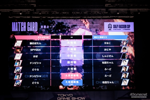画像ギャラリー No.044のサムネイル画像 / 「CRカップ×TGS2023」フォトレポート。プロゲーマーと人気ストリーマーが「ストリートファイター6」で激戦を繰り広げた