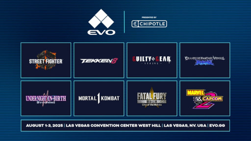画像ギャラリー No.001のサムネイル画像 / EVO 2025，メイン種目として「スト6」など8タイトルを発表。ときど選手のEVO殿堂入りが決定し，インタビュー動画が公開に
