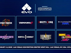 EVO 2025，メイン種目として「スト6」など8タイトルを発表。ときど選手のEVO殿堂入りが決定し，インタビュー動画が公開に