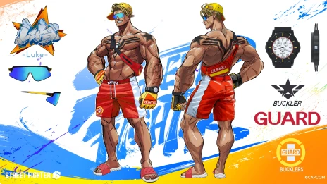 画像ギャラリー No.003のサムネイル画像 / 「ストリートファイター6」，新キャラクター・サガットの実装日が8月5日に決定。キャミィ，ルークなど7名の新衣装イラスト公開も