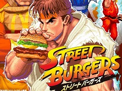 「ストリートファイター」×マクドナルドのコラボが本日スタート。コンテストイベント「マクドナルドの人気バーガー選挙！」を開催