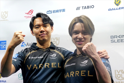 画像ギャラリー No.003のサムネイル画像 / ［EVO Japan］VARRELに加入した宇野昌磨選手とときど選手の今後の目標とは。VARRELのリブランディングも語られた記者会見をレポート