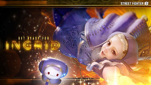 画像ギャラリー No.001のサムネイル画像 / 「スト6」，ファイティングパス「Get Ready for イングリッド！」の配信を開始。ハイタニ自動実況が実装され，Vライバルとも対戦可能に