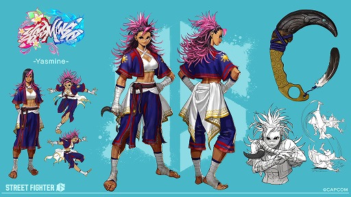 画像ギャラリー No.011のサムネイル画像 / 「ストリートファイター6」Year 4最初の追加キャラクター「ヤスミン」が8月3日に参戦。エスクリマを駆使するスピードタイプのファイター