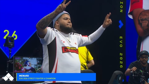 画像ギャラリー No.003のサムネイル画像 / ［EVO2026］「ストリートファイター6」部門優勝はMenaRD選手。絶対王者が連覇を成し遂げる