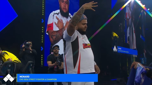 画像ギャラリー No.005のサムネイル画像 / ［EVO2026］「ストリートファイター6」部門優勝はMenaRD選手。絶対王者が連覇を成し遂げる