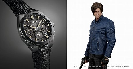 画像ギャラリー No.006のサムネイル画像 / 「バイオハザード：デスアイランド」でレオンとクリスが着用する時計がセイコー アストロンから登場。リトルアーモリーの銃器キットともコラボ