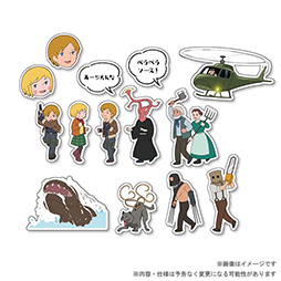画像ギャラリー No.009のサムネイル画像 / 「バイオ名作劇場 ふしぎの村のレオン」のグッズを12月14日に発売。アクリルスタンドやフレークシールが登場