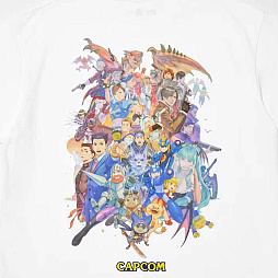 画像ギャラリー No.001のサムネイル画像 / ユニクロ,カプコン創業40周年記念のUTコレクションを3月下旬に発売。「バイオRE:4」「DMC」「ストII」などをラインナップ