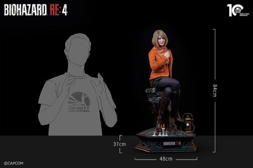 画像ギャラリー No.008のサムネイル画像 / 「バイオハザード RE:4」に登場するアシュリー・グラハムの1/2スケールフィギュアが2027年1月に発売。価格は53万円（税込）