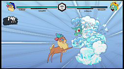 画像ギャラリー No.035のサムネイル画像 / ［プレイレポ］カートゥーン2D動物格闘「Them's Fightin' Herds」のSwitch版は本日発売。ネタ系と思いきや格ゲーとして充実の機能に驚き
