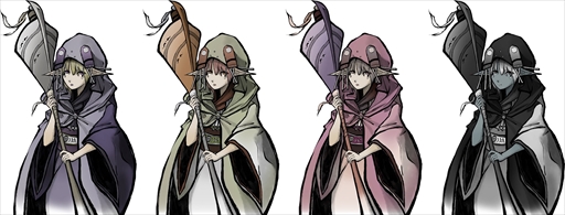 画像ギャラリー No.040のサムネイル画像 / モノクローム3DダンジョンRPG「残月の鎖宮」，人種や職道，世界観などを紹介した新情報が公開に