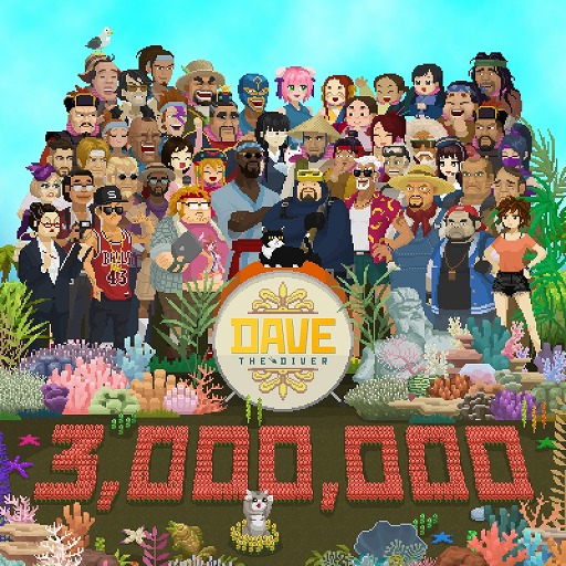 画像ギャラリー No.001のサムネイル画像 / 「デイヴ・ザ・ダイバー」の世界販売本数が累計300万本を突破。Steamアワード 2023で「ゆったり座って リラックス賞」を受賞