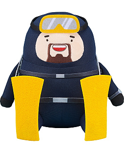 画像ギャラリー No.001のサムネイル画像 / 「デイヴ・ザ・ダイバー」のDAVEとBANCHOが全高約170mmのぬいぐるみになって登場。予約受付を3月6日21:00まで実施中