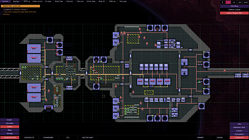 画像ギャラリー No.003のサムネイル画像 / 宇宙船開発シム「The Last Starship」の制作発表。“Prison Architect”のデベロッパによる2Dシミュレータ