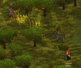 画像ギャラリー No.006のサムネイル画像 / 「Clanfolk」,大型アップデート“Hunters and Hunted”を実装。鹿の群れと,それを狙う狼,狩りや家畜を守る猟犬が登場
