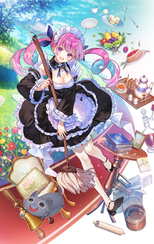 画像ギャラリー No.005のサムネイル画像 / 湊あくあさん主演・プロデュースの純愛ノベルゲーム「あくありうむ。」制作発表記者会見をレポート。劇中では友情出演も?