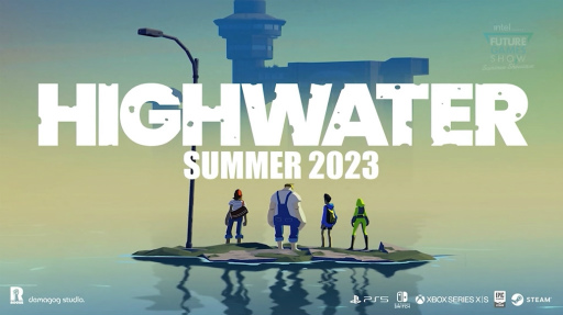 画像ギャラリー No.001のサムネイル画像 / 水没した地球でのボート旅「Highwater」，2023年夏に配信決定。仲間たちと廃墟をめぐるひと夏の体験を