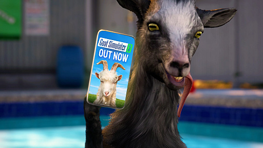 画像ギャラリー No.001のサムネイル画像 / おバカで自由すぎるヤギゲーの2作目「Goat Simulator 3」,ローンチトレイラーを公開