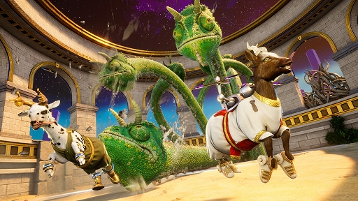 画像ギャラリー No.004のサムネイル画像 / 今度のヤギはマルチバースを救う。「Goat Simulator 3」のDLC“Multiverse of Nonsense”配信開始