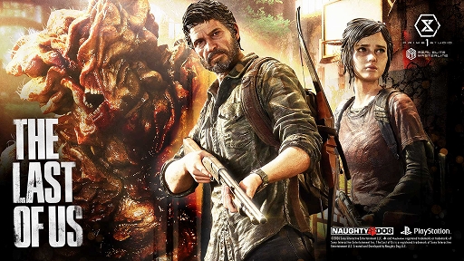 画像ギャラリー No.001のサムネイル画像 / 「The Last of Us Part I」からエリー，ジョエル，ブローターが1/4スケールスタチューで登場。3体を並べることで，劇中の死闘シーンを再現