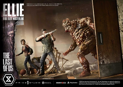 画像ギャラリー No.002のサムネイル画像 / 「The Last of Us Part I」からエリー，ジョエル，ブローターが1/4スケールスタチューで登場。3体を並べることで，劇中の死闘シーンを再現