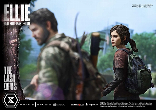 画像ギャラリー No.003のサムネイル画像 / 「The Last of Us Part I」からエリー,ジョエル,ブローターが1/4スケールスタチューで登場。3体を並べることで,劇中の死闘シーンを再現
