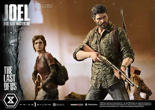 画像ギャラリー No.004のサムネイル画像 / 「The Last of Us Part I」からエリー,ジョエル,ブローターが1/4スケールスタチューで登場。3体を並べることで,劇中の死闘シーンを再現