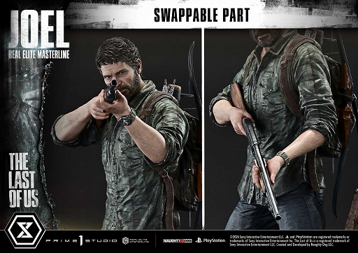 画像ギャラリー No.016のサムネイル画像 / 「The Last of Us Part I」からエリー,ジョエル,ブローターが1/4スケールスタチューで登場。3体を並べることで,劇中の死闘シーンを再現