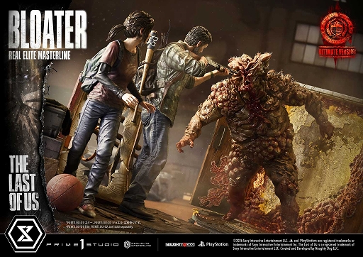 画像ギャラリー No.026のサムネイル画像 / 「The Last of Us Part I」からエリー，ジョエル，ブローターが1/4スケールスタチューで登場。3体を並べることで，劇中の死闘シーンを再現