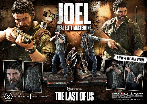 画像ギャラリー No.028のサムネイル画像 / 「The Last of Us Part I」からエリー，ジョエル，ブローターが1/4スケールスタチューで登場。3体を並べることで，劇中の死闘シーンを再現
