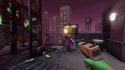 画像ギャラリー No.007のサムネイル画像 / ギャングどもを自慢の足で吹き飛ばせ。ハイスピードFPS「Anger Foot」,Steamで本日リリース