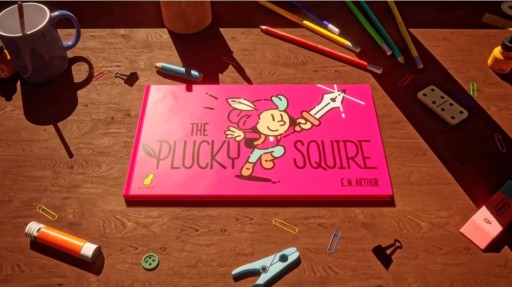 画像ギャラリー No.001のサムネイル画像 / 「The Plucky Squire」の最新トレイラー公開。2Dと3Dの世界を行き来しながら進む,プレイシーンの一端が明らかに
