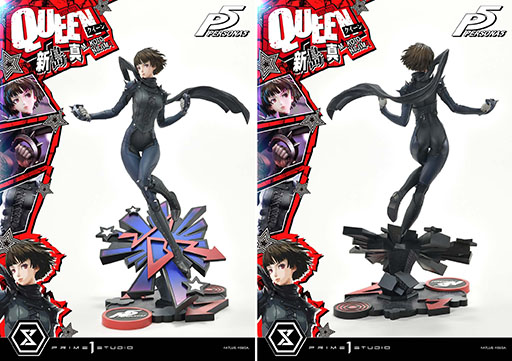 画像ギャラリー No.012のサムネイル画像 / 「ペルソナ5」の新島 真を1/4スケールで立体化したスタチュー2種類の予約受付が開始に。価格は14万8390円(税込)から