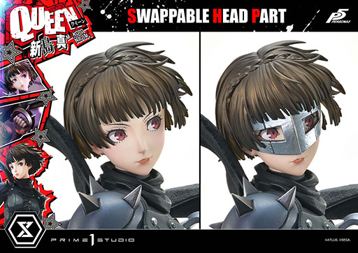 画像ギャラリー No.014のサムネイル画像 / 「ペルソナ5」の新島 真を1/4スケールで立体化したスタチュー2種類の予約受付が開始に。価格は14万8390円(税込)から